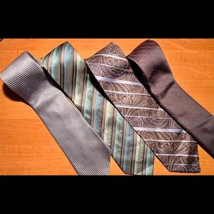 Assorted ties 4ea. Great conditions